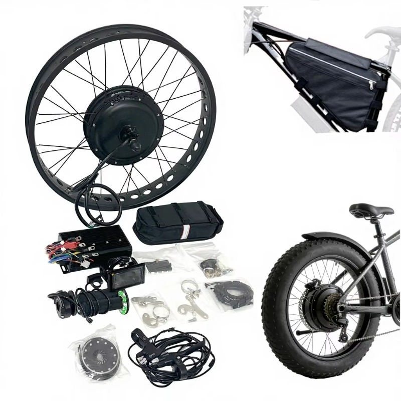5000W Hub Motor Kit 72V - Süper Şişman Lastikli Göbek Motor Kiti